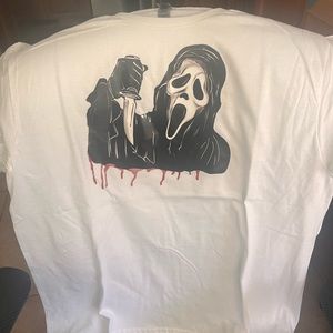 Halloween Ghostface tee